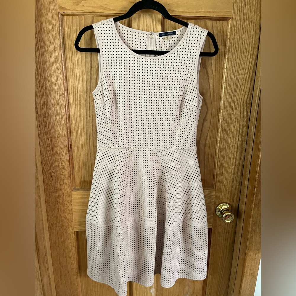 Tommy Hilfiger light pink Sleeveless A line Dress